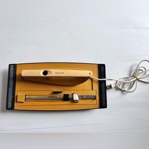 Philips Electric Carving Knife Vintage Mid Century Kitchen